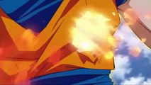 Goku heals himself after Beerus' attack -Dragon Ball Super Episode 11 (English Funimation Dub)