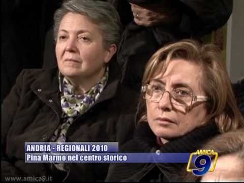 ANDRIA | Regionali 2010 | Pina Marmo incontra i residenti del centro storico