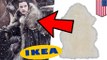 Kostum Game Of Thrones menggunakan karpet IKEA, penggemar heboh - TomoNews