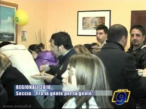 BARLETTA | Regionali 2010 | Reginaldo Seccia: Tra la gente e per la gente