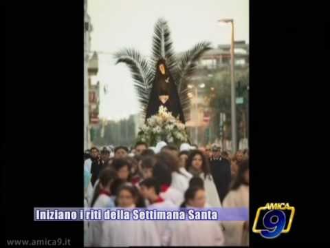 Iniziano i riti della settimana santa