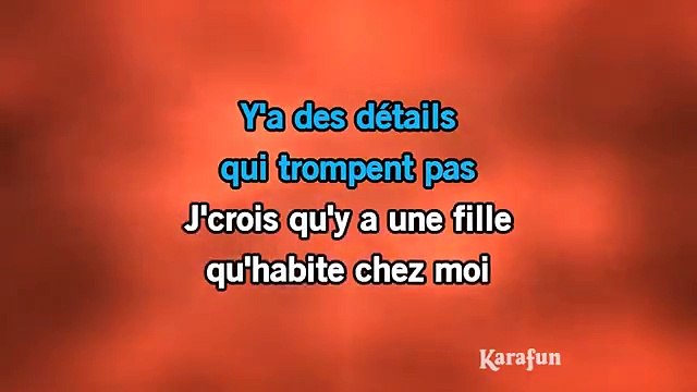 Bénabar - Y'a une fille qu'habite chez moi KARAOKE / INSTRUMENTAL