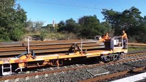Train laying new tracks - dailymotion