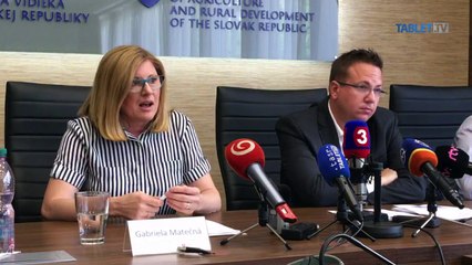 ZÁZNAM: TK ministerky pôdohospodárstva Gabriely Matečnej