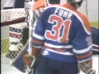 Grant Fuhr Shutout (G # 1) 1984 Stanley Cup