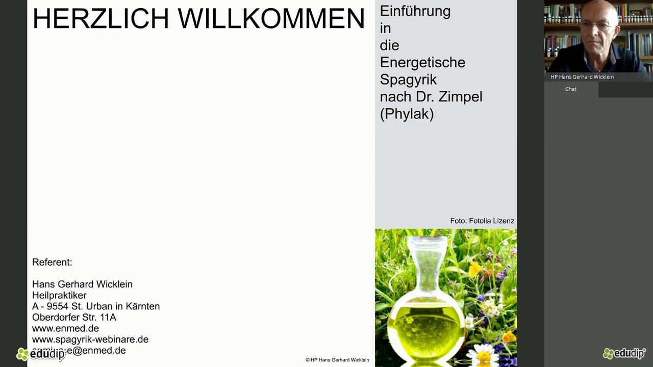 Einführung in die Energetische Spagyrik (System Phylak)