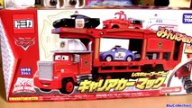 Par par transporteur un camion Mack tomica rescue-go-go takara tomy disneypixarcars タ カ ラ ト ミ ー blutoys toycol