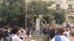Protesters tear down Confederate soldier statue in North Carolina