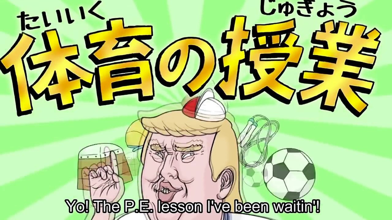 Trump rap in anime !! (Yo! Daitouryou Trap kun ) EP 2 Full Eng Sub