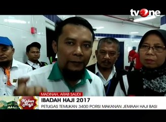 Petugas Temukan 3400 Porsi Makanan Jemaah Haji Basi