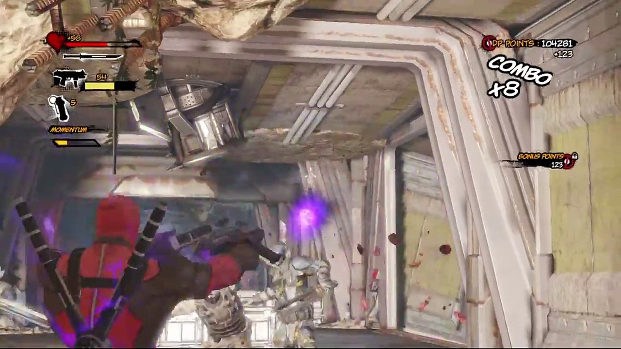 Deadpool PS4 Remastered Walkthrough Gameplay Part 9 STAND UP & THE  SHIT RIVER PLUNGE!!