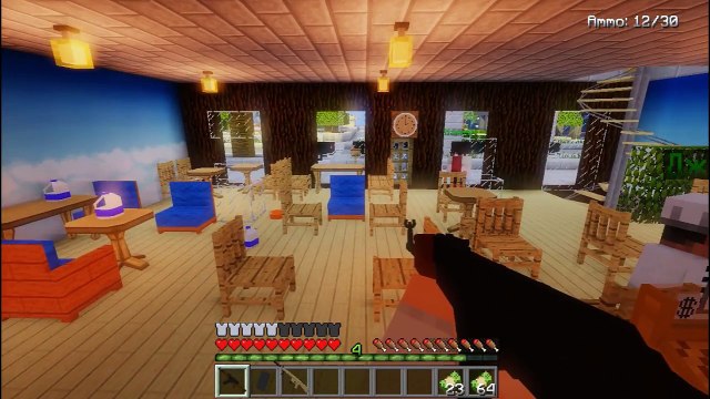 СПАСЛИ РЕСТОРАН ОТ БАНДИТ! ВЫСТРЕЛ ЗА КРИСТИНУ! - РЕСТОРАН В МАЙНКРАФТ #52