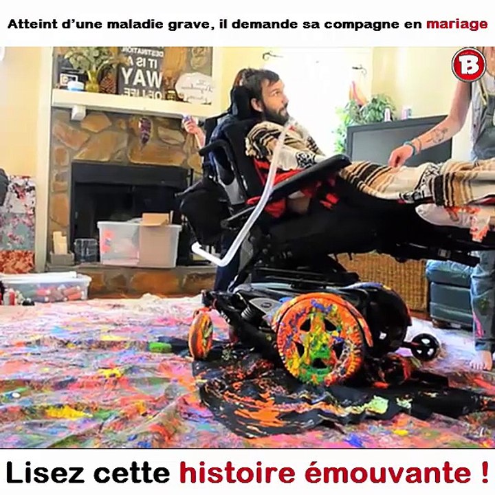 Atteint d’une maladie grave, il demande sa compagne en mariage. Lisez cette histoire émouvante