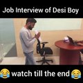 JOB INTERVIEW OF DESI BOY || ILLITERACY SUCKS