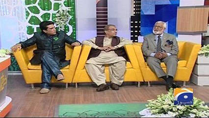 khabarnaak Honorable Guest Lieutenant Colonel Shahbaz (retd)