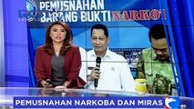 Polda Jabar Musnahkan Ratusan Gram Sabu dan Ganja