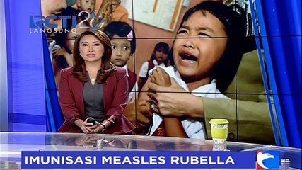 Puluan Siswa di Jombang Menangis Histeris saat Diimunisasi