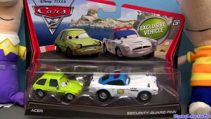 Cars 2 Security Guard Finn McMissile with Acer diecast Disney Pixar Mattel exclusive officer
