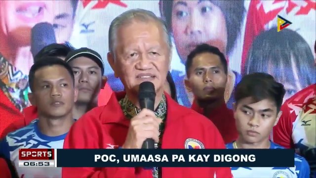 SPORTS BALITA: POC, umaasa pa kay Pangulong Duterte