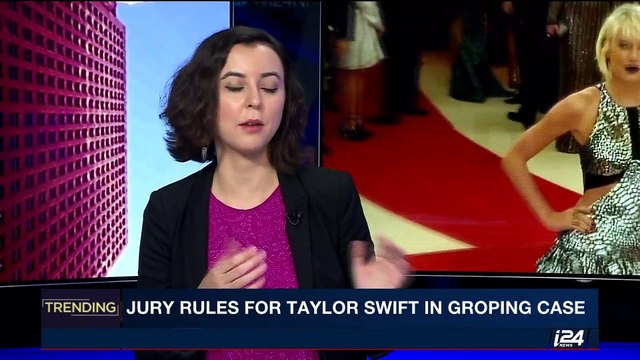 TRENDING | Jury rules for Taylor Swift in groping case | Tuesday, August 15th 2017