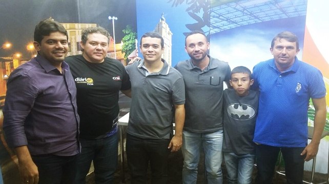 Diário Esportivo recebe os organizadores do 1º Eco pedal de Uiraúna e o garoto prodígio do futebol Luiz Felipe