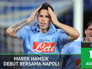 ON THIS DAY: Sepakbola: Tepat 10 Tahun Hamsik Debut Bersama Napoli