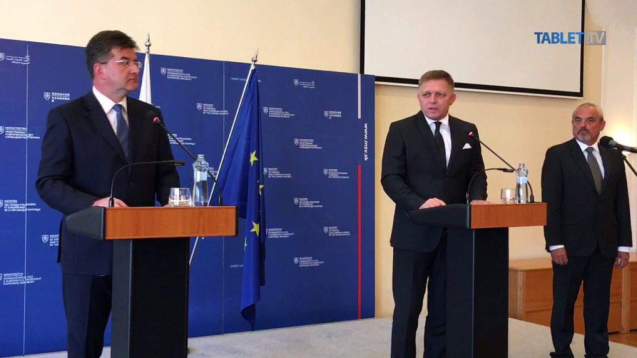 ZÁZNAM: TK premiéra SR Roberta Fica a ministra zahraničných vecí Miroslava Lajčáka