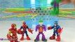 Avengers Hero KERPLUNK Justice League! Surprise Toys + Giant Kerplunk HobbyKidsTV