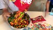 GIANT CANDY CHALLENGE! Worlds Biggest Candy magic transform Family Fun Taste Test