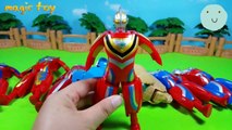 Monster Egg. Ultraman Ginga toy set