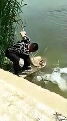 Quand tu penses faire une peche miraculeuse... FAIL