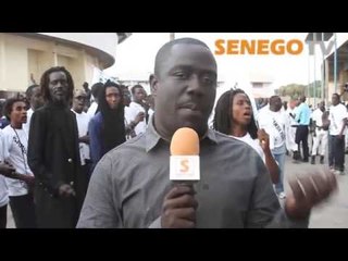 Senego TV:   ambiance électrique avec Bamba Fep au stade