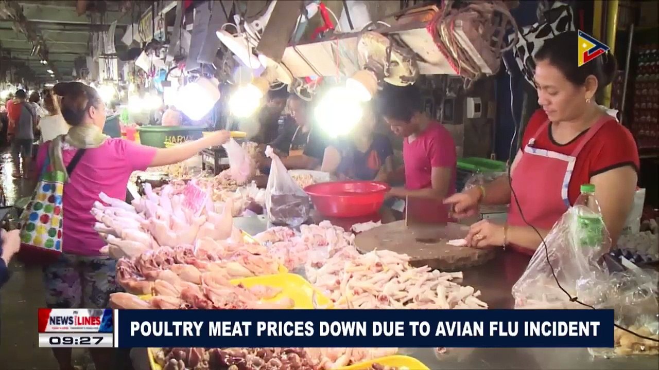 Poultry meat prices down due to Avian Flu incident
