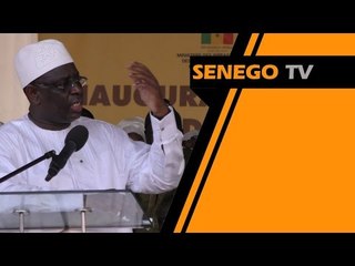 Senego TV Discours President