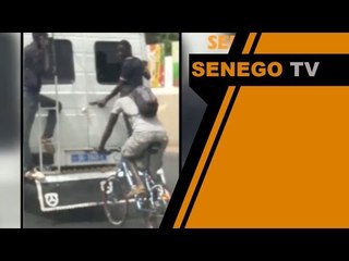 Senego TV: course vélo et ndiaga ndiaye sur l'autoroute