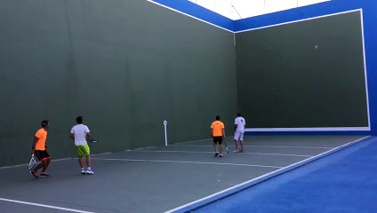 Frontenis olimpico final open del Vellón parte 5