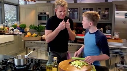 Buttermilk Fried Chicken with Sweet Pickled Celery | Gordon Ramsay