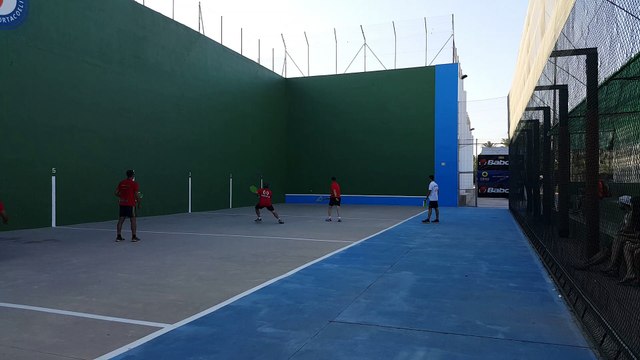 Frontenis 1ª ronda open nacional de Portacoeli