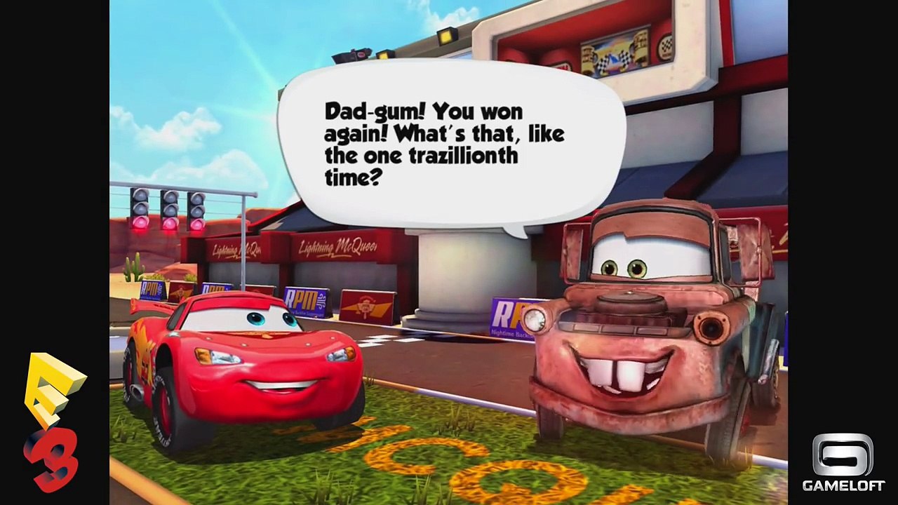 Cars: Fast as Lightning (by Gameloft) - iOS / Android - HD Gameplay Trailer