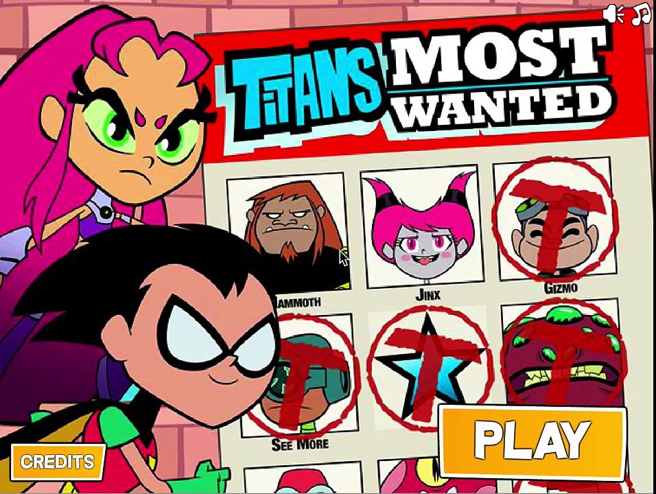 Titans Most Wanted gameplay. - Game biệt đội TeenTitan xuất chiến. Юные титаны