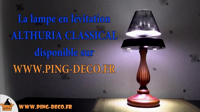 Lampe déco en lévitation CLASSICAL (WWW.PING-DECO.FR)