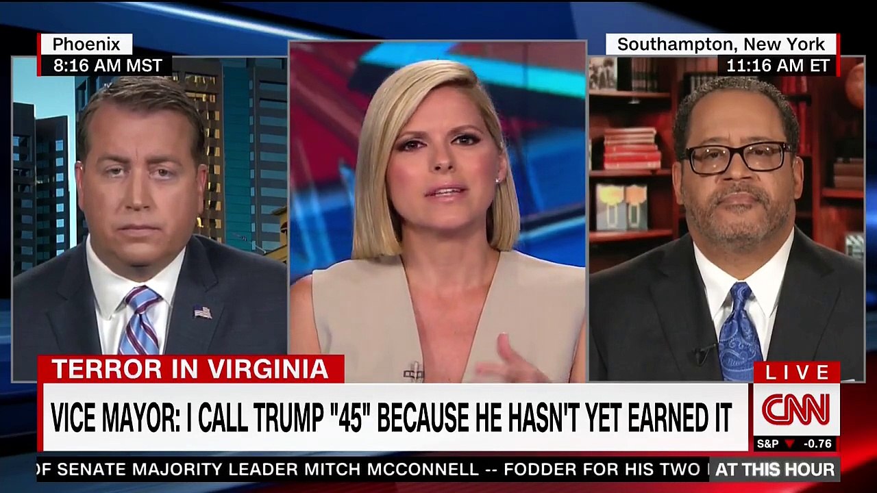 Trump supporter dumbstruck when asked 'how image of a train running over someone bringing the country together'