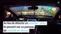 Ces petits autocollants suffisent pour pirater des voitures autonomes