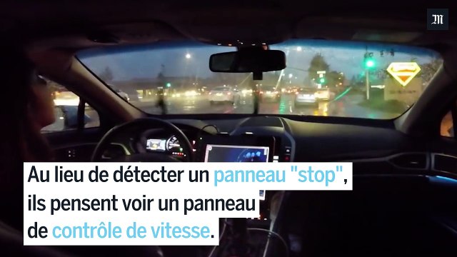 Ces petits autocollants suffisent pour pirater des voitures autonomes