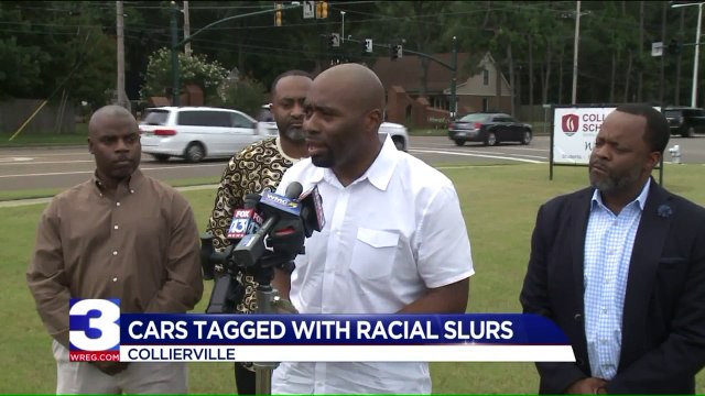 Pastor Finds Racial Slurs Painted on His Car
