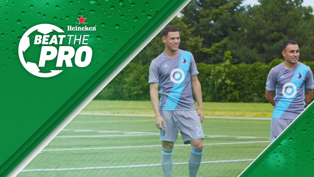 Teammates battle it out in Minnesota | Beat the Pro pres. by Heineken