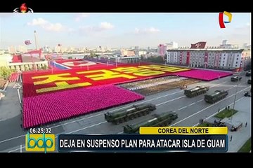 Corea del Norte deja en suspenso ataque a isla de Guam