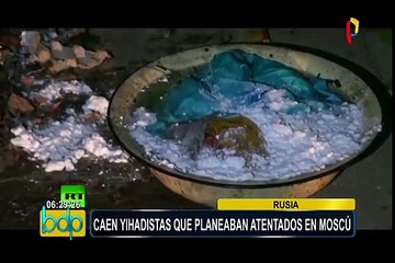 Download Video: Rusia: detuvieron a cuatro Yihadistas que planeaba atentados en Moscú