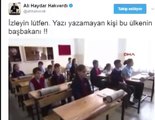 Binali Yıldırım'ın Türkçe ile imtihanı