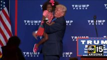 Donald Trump invites Green Bay, Wisconsin kids on stage BEAUTIFUL